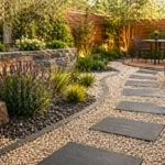 décorer son jardin avec du gravier