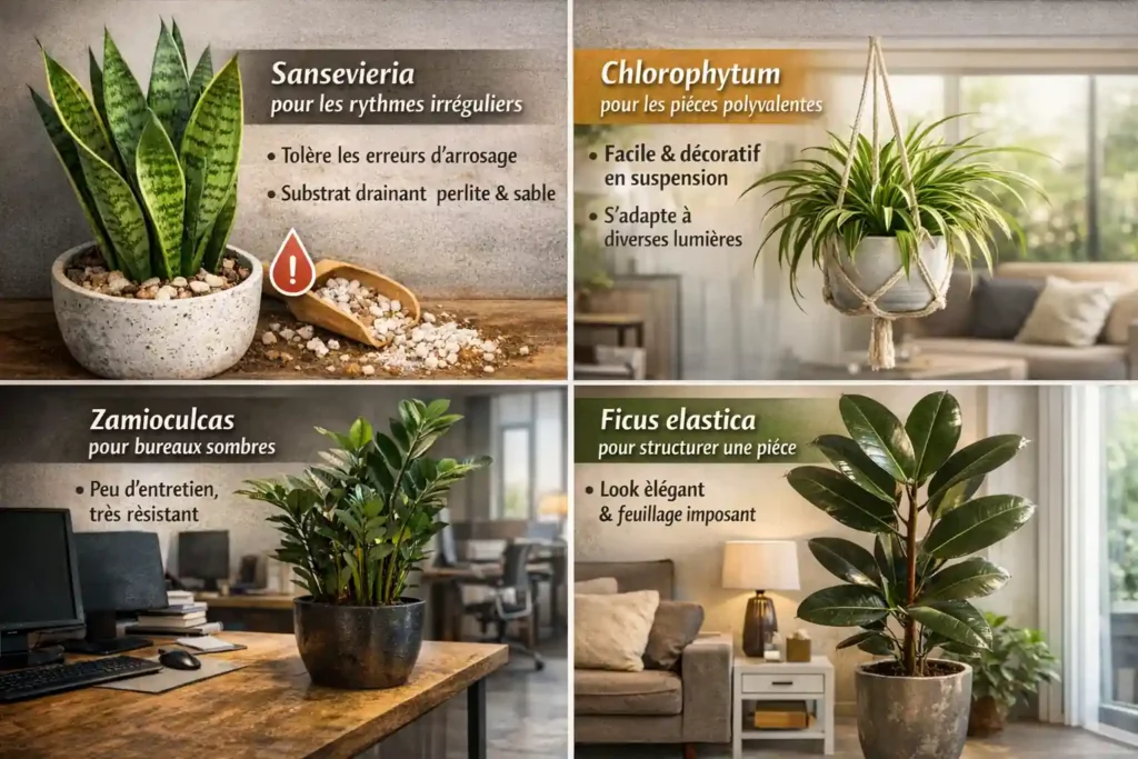 Les plantes les plus simples si vous débutez