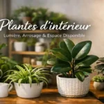 Plantes d’intérieur : choisir selon la lumière, l’arrosage et l’espace disponible