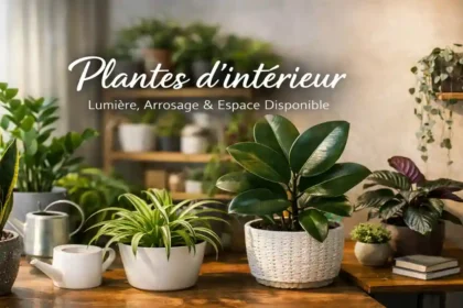 Plantes d’intérieur : choisir selon la lumière, l’arrosage et l’espace disponible