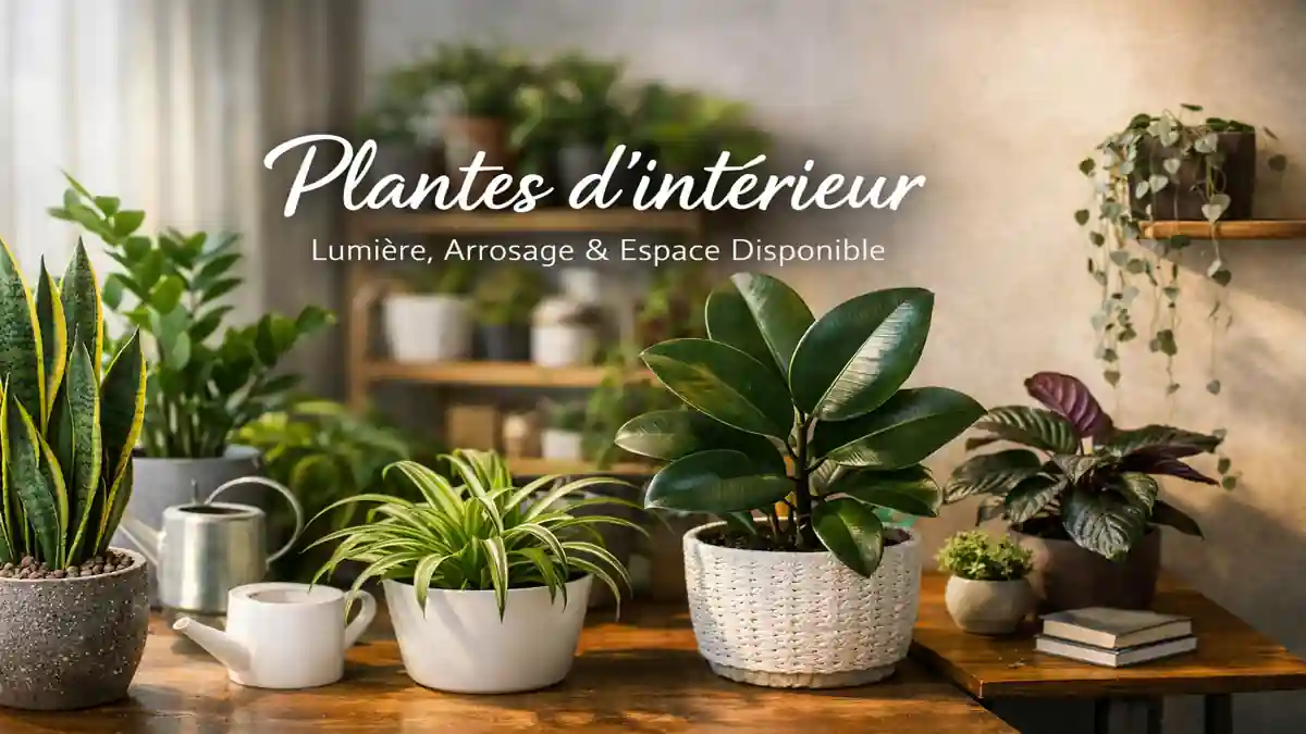 Plantes d’intérieur : choisir selon la lumière, l’arrosage et l’espace disponible