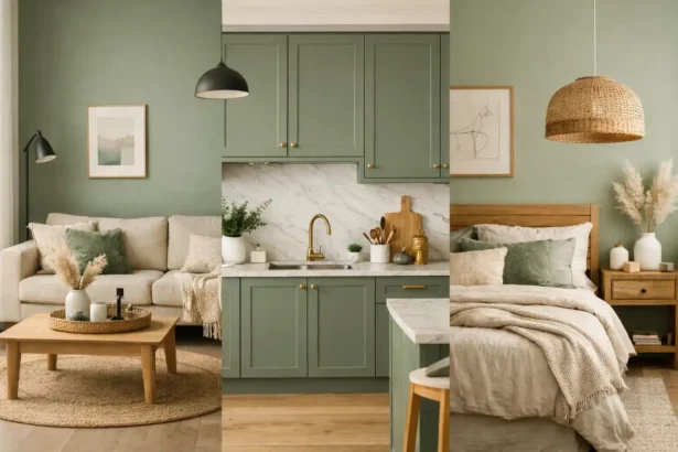 Décorer avec le vert sauge : idées pièce par pièce