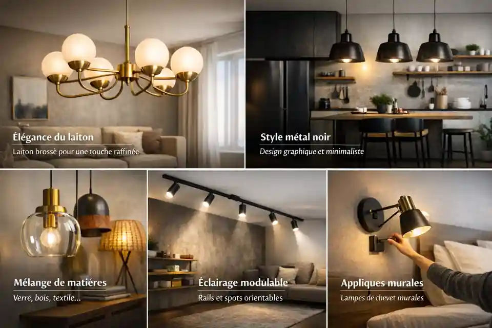 Les matériaux tendance changent le style sans refaire la décoration