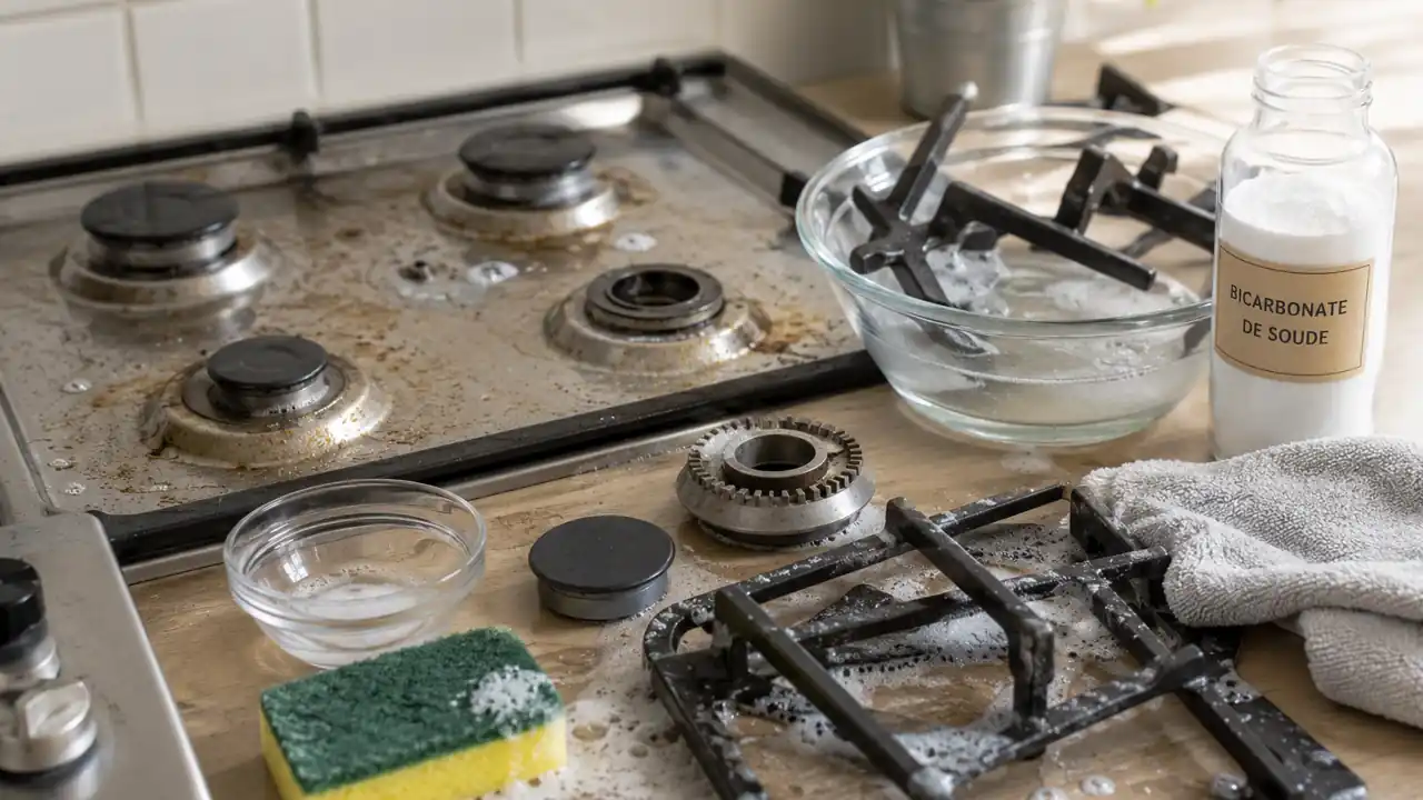 nettoyer sa cuisinière à gaz