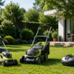 tondeuse jardin