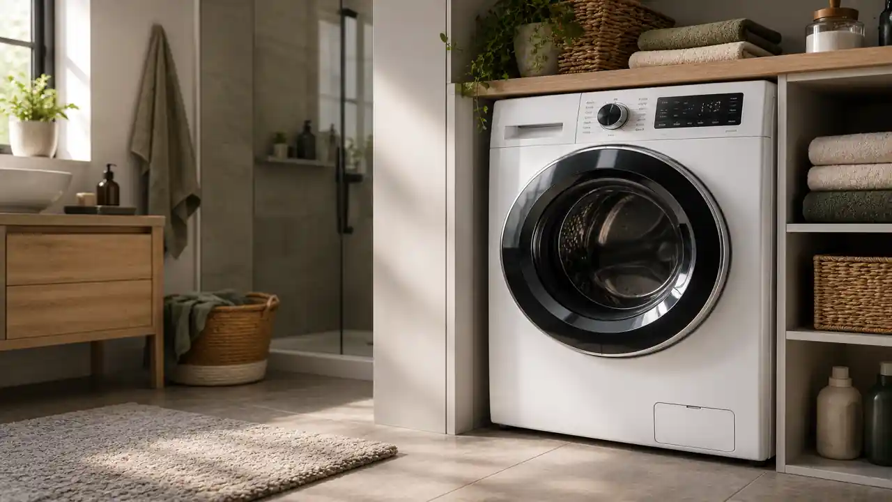 Lave-linge séchant