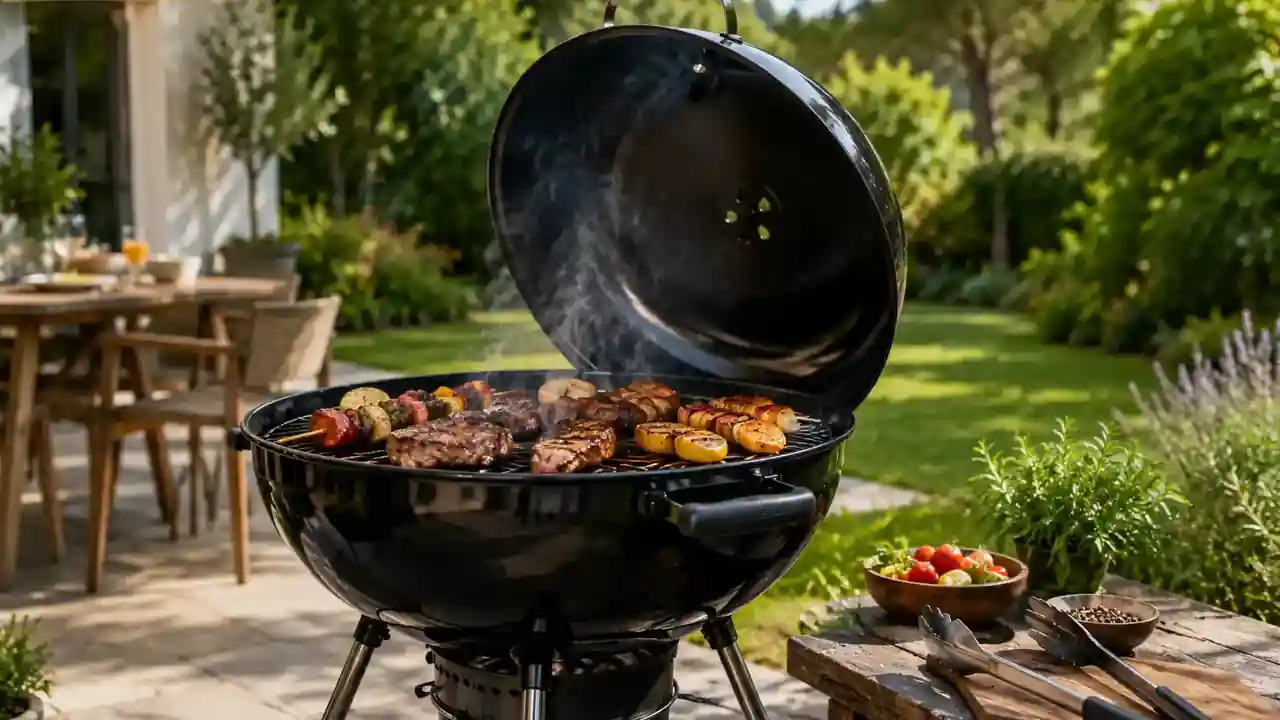 barbecue au charbon