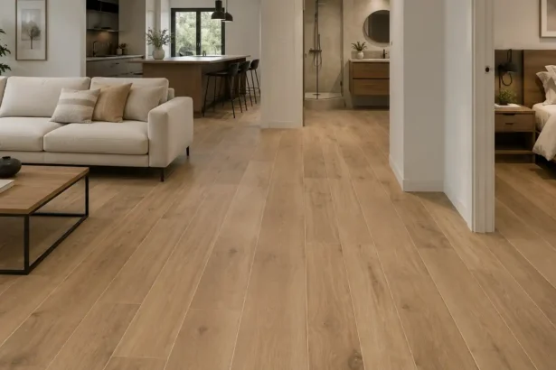 Carrelage imitation parquet